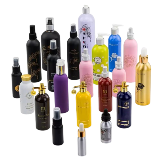 Aluminum cosmetic aerosol can